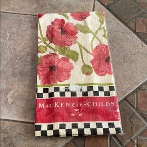 MacKenzie Childs Poppy Dish Towel